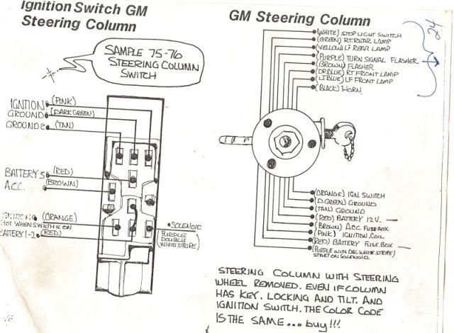 1970 C10 Ignition Switch Wiring Diagram