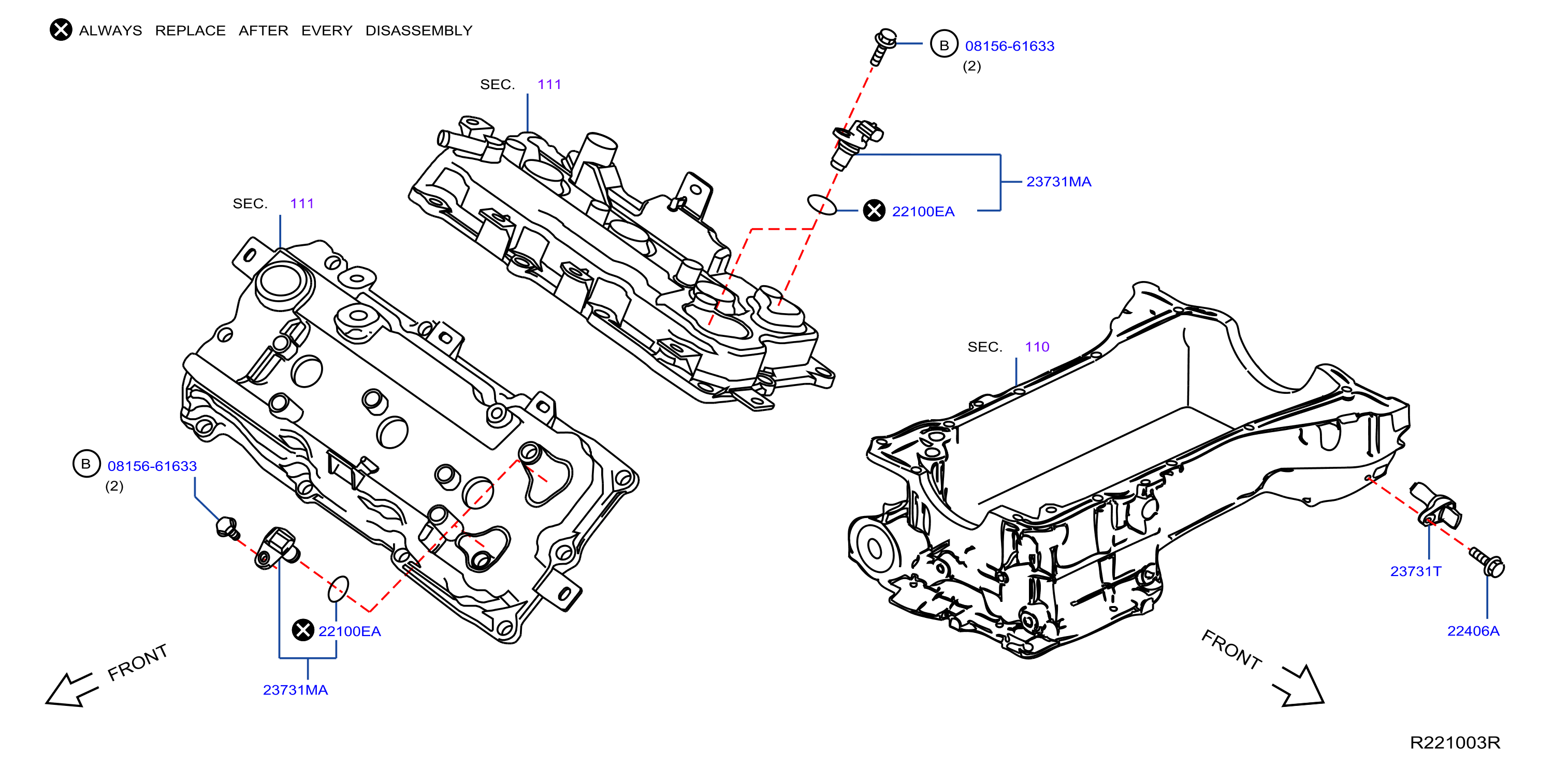 2017 Nissan Pathfinder Crankshaft Position Sensor Location