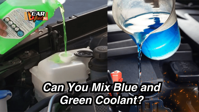 Mixing Blue And Green Coolant