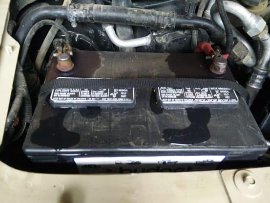 Battery Leaking Acid From Top