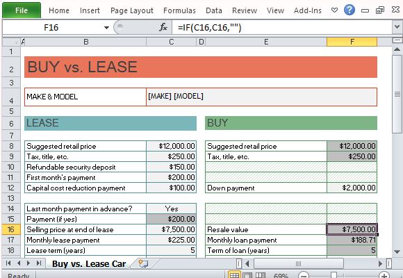 How To Calculate Car Lease Price