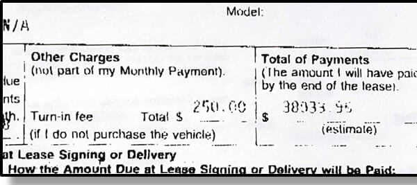 What Is A Lease Disposition Fee