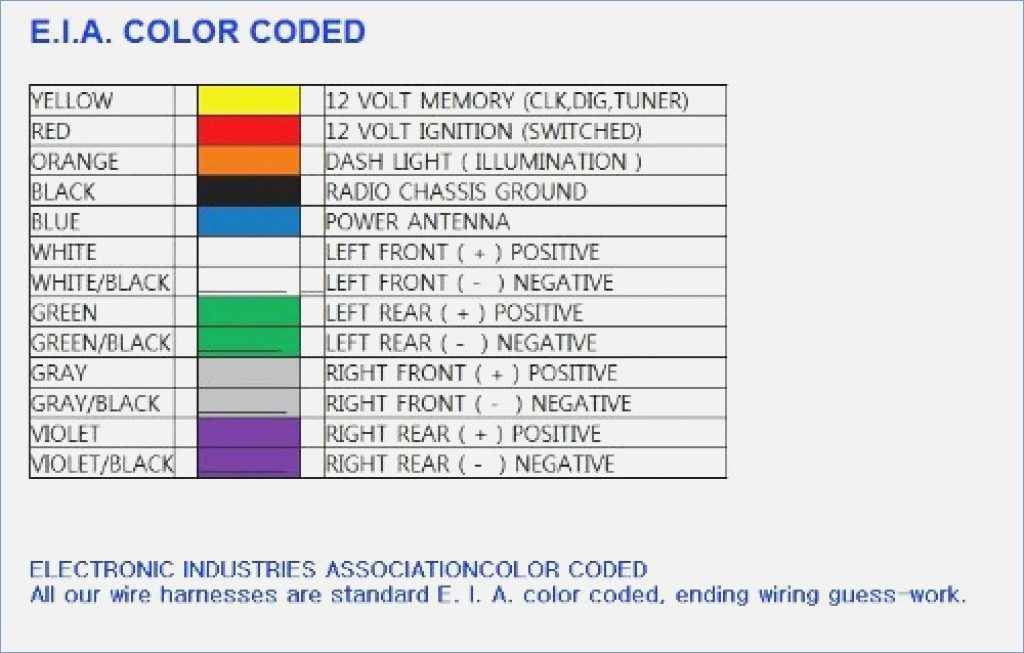 Color Code Radio Wiring Nissan Stereo Wiring Diagram