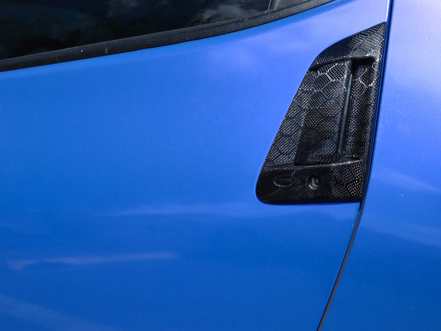 370z Carbon Fiber Door Handles