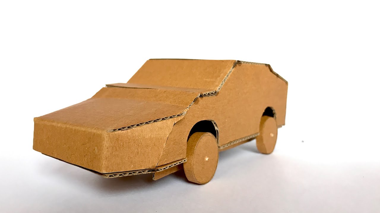How Do You Make A Cardboard Car