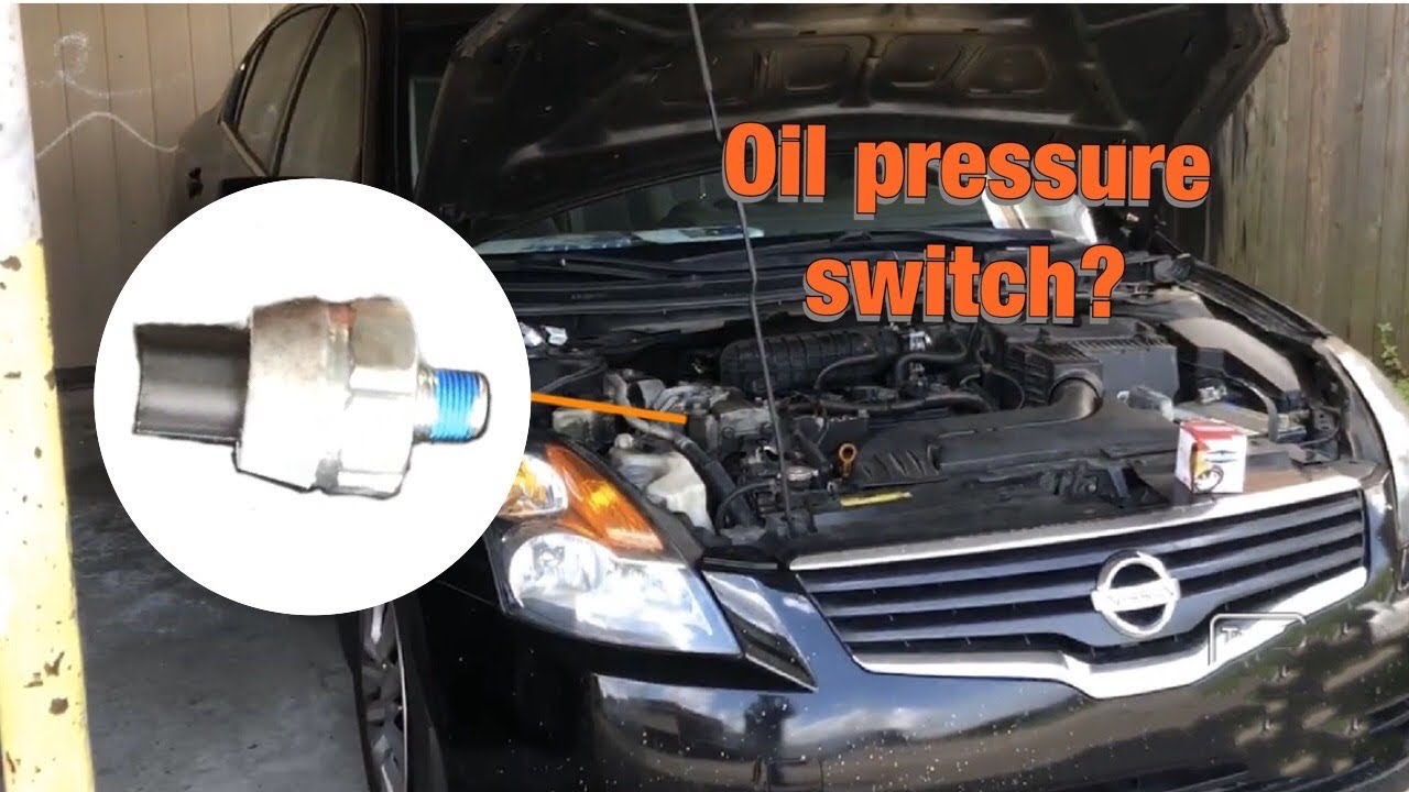 How To Replace Nissan Altima Pressure Line Changing a Oil Pressure switch & Where to find 2009-2012 Nissan Altima