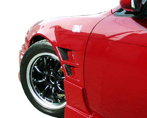 Front Fender Design And Material Options For 240sx