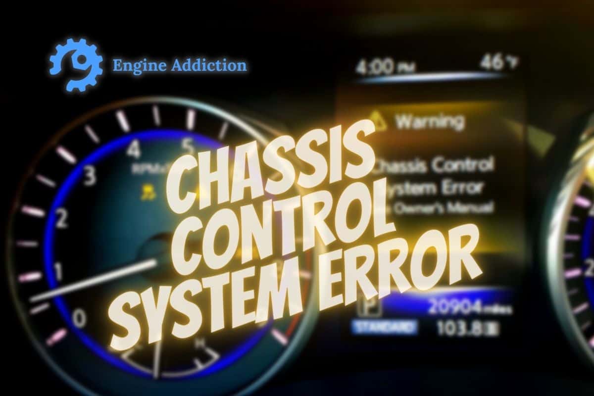 How To Fix Chassis Control System Fault Chassis Control System Error: What Causes This Problem And How To Fix It?