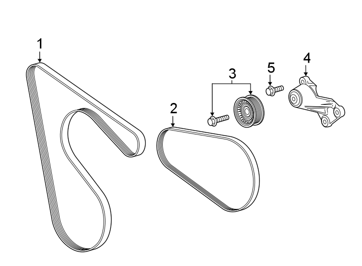 2013 Gmc Terrain 3.6 Litre Idler Pulley Diagram