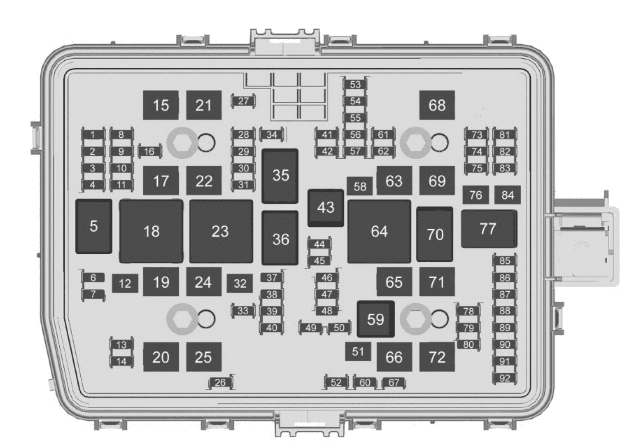 2019 Chevy Silverado Fuse Box Diagram