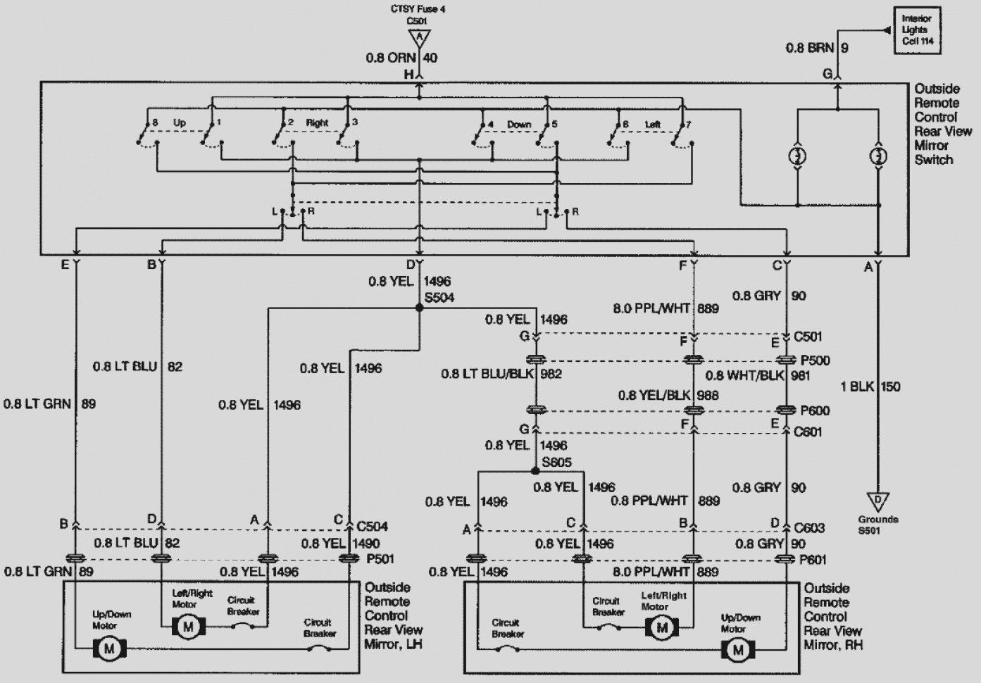 2006 Chevy Trailblazer Radio Wiring Diagram