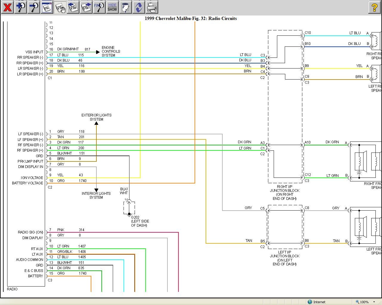 2008 Chevy Malibu Radio Wiring Diagram