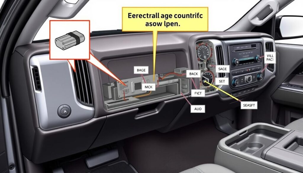 Chevy Silverado Diagram Where Is The Blend Door Actuator Located
