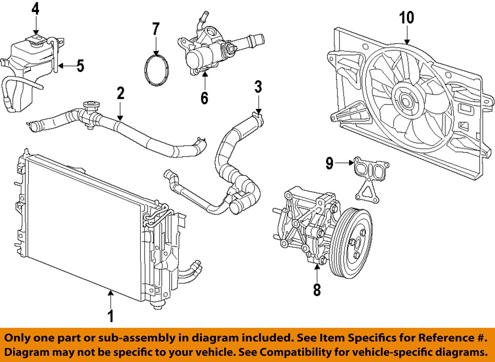2015 Chrysler 200 Coolant Hose Diagram