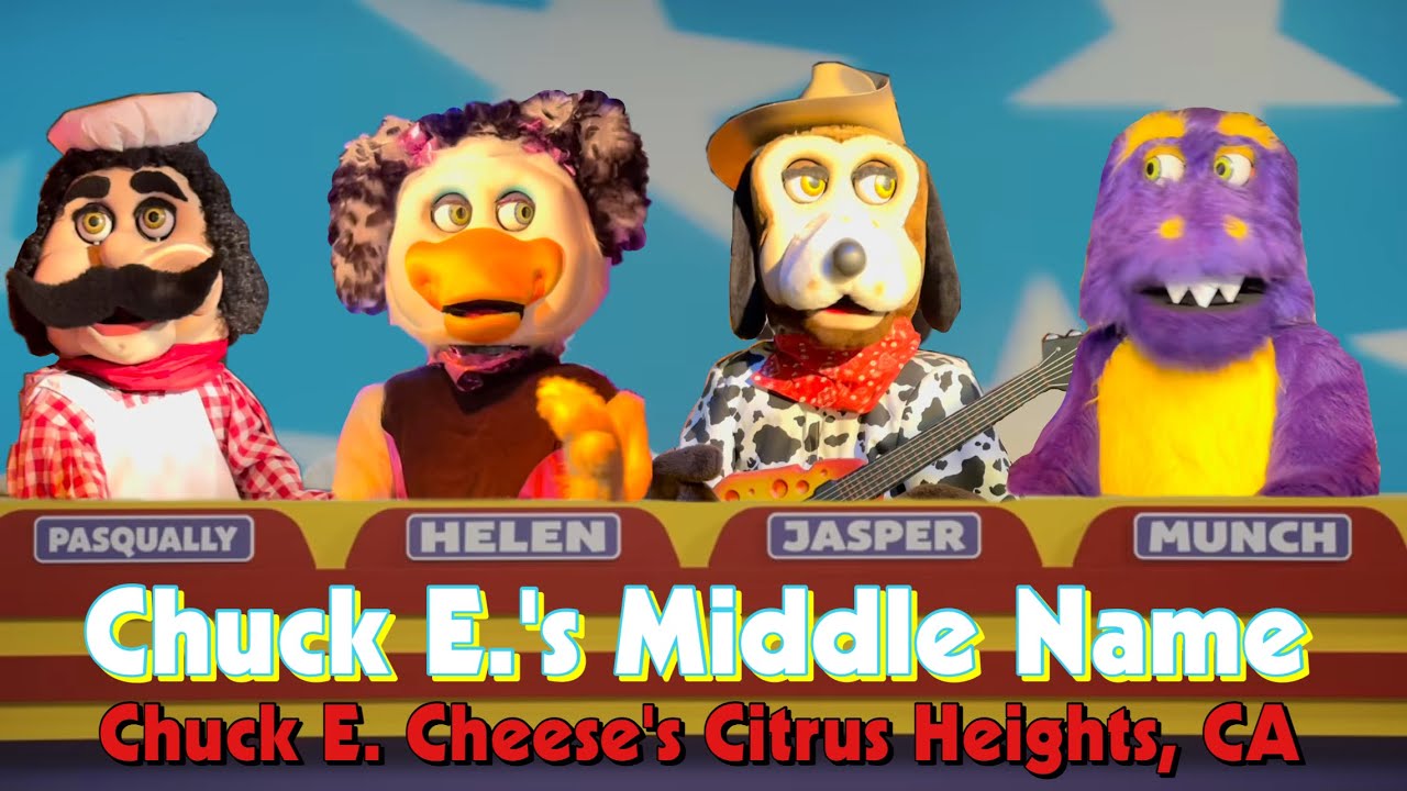 Whats Chuck E Cheese Middle Name