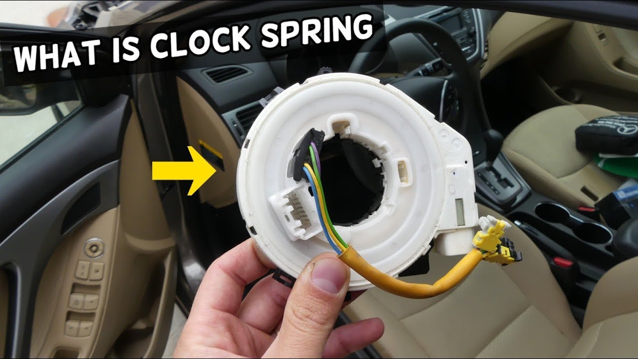 What Is A Clock Spring On A Car