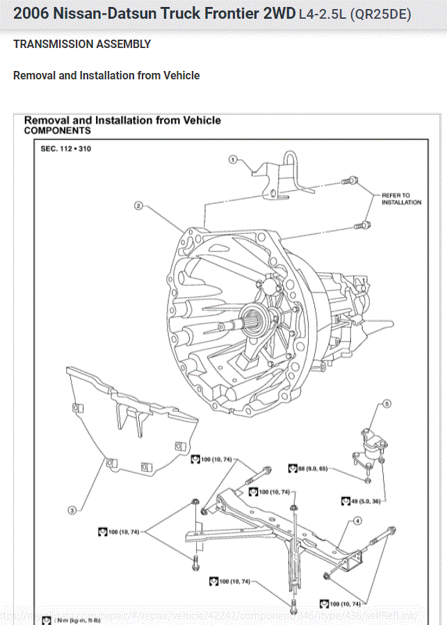2005 Nissan Frontier Clutch Replacement