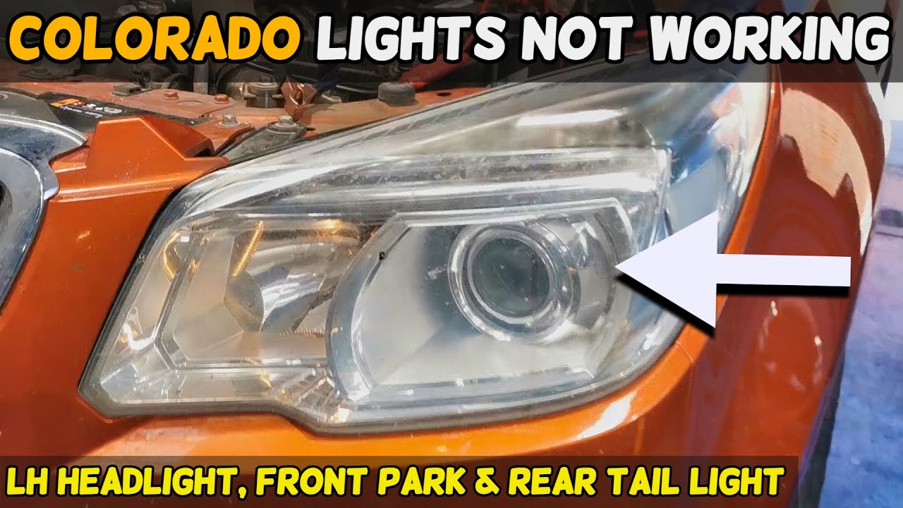 2018 Colorado Headlight Bulb Diagram