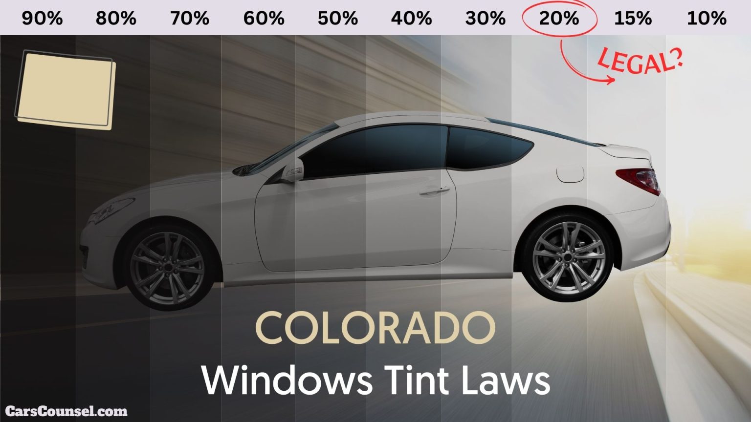 What's The Legal Tint In Colorado
