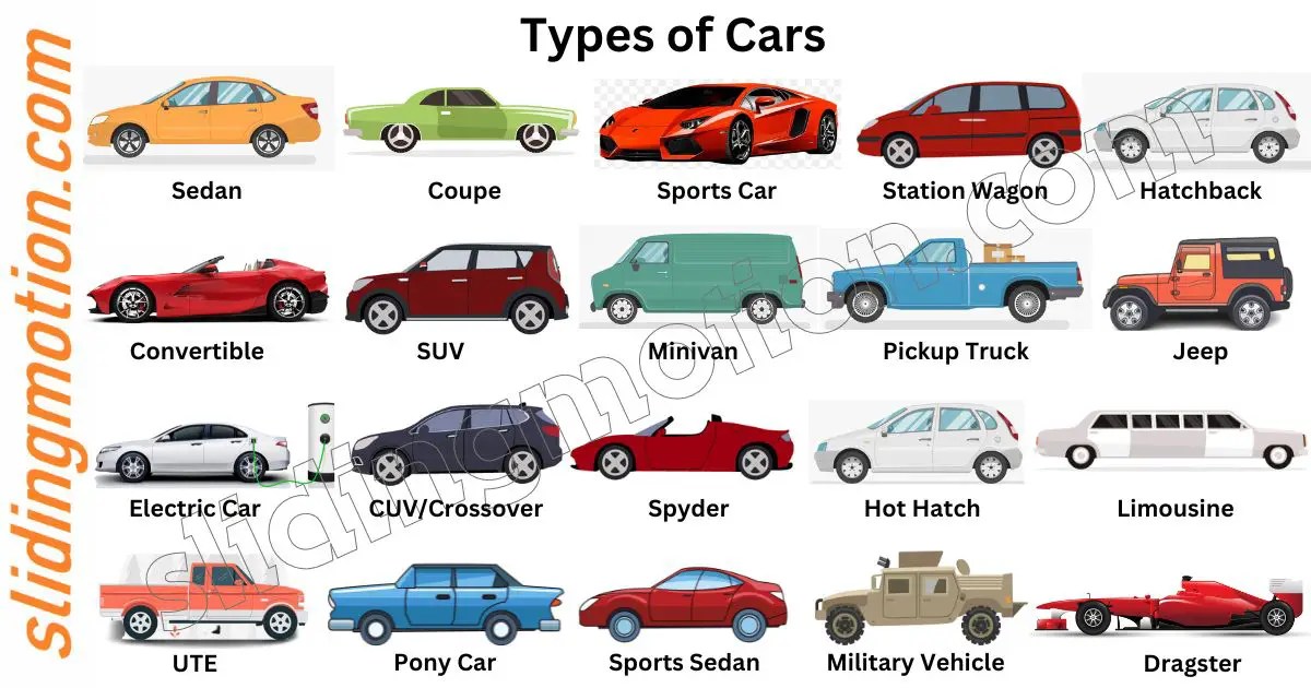 How Many Kinds Of Cars Are There