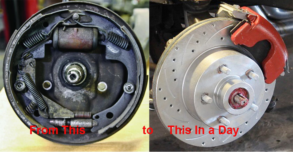 How To Convert Drum Brakes To Disc Converting From Drum to Disc Brakes – RacingJunk News