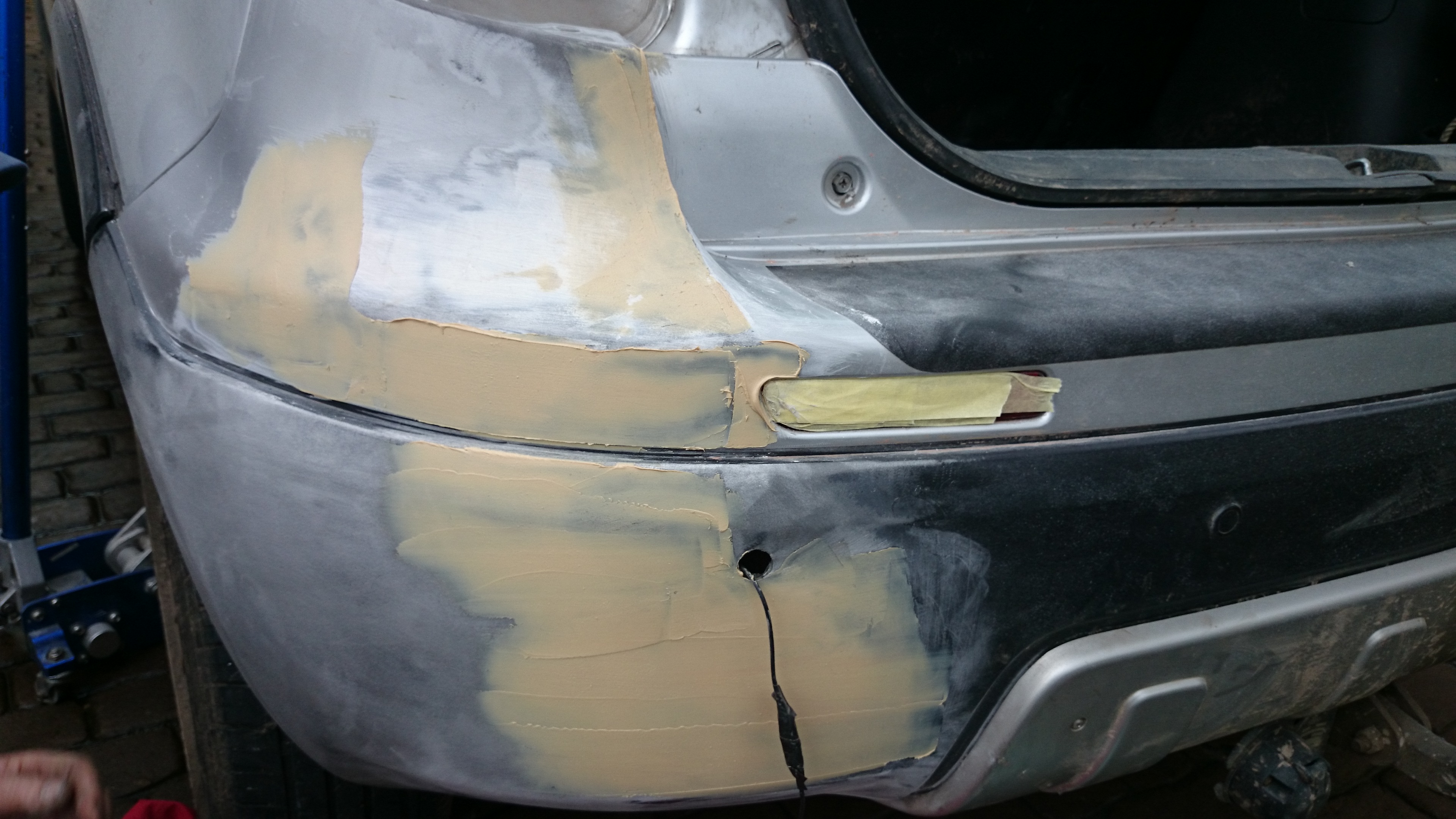 How To Repair A Cracked Plastic Car Bumper