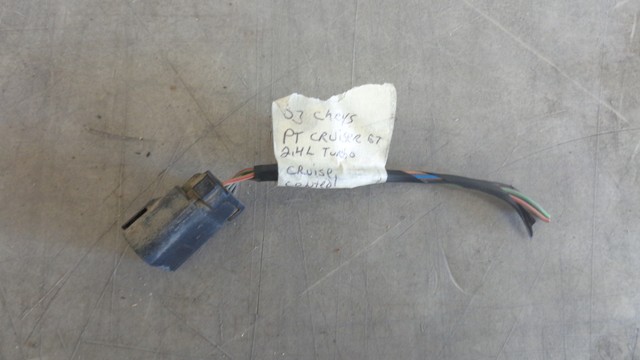 01 Pt Cruiser Wiring Harness Problems