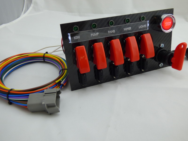 Design And Wiring Of A Custom Switch Panel For Accessory Control