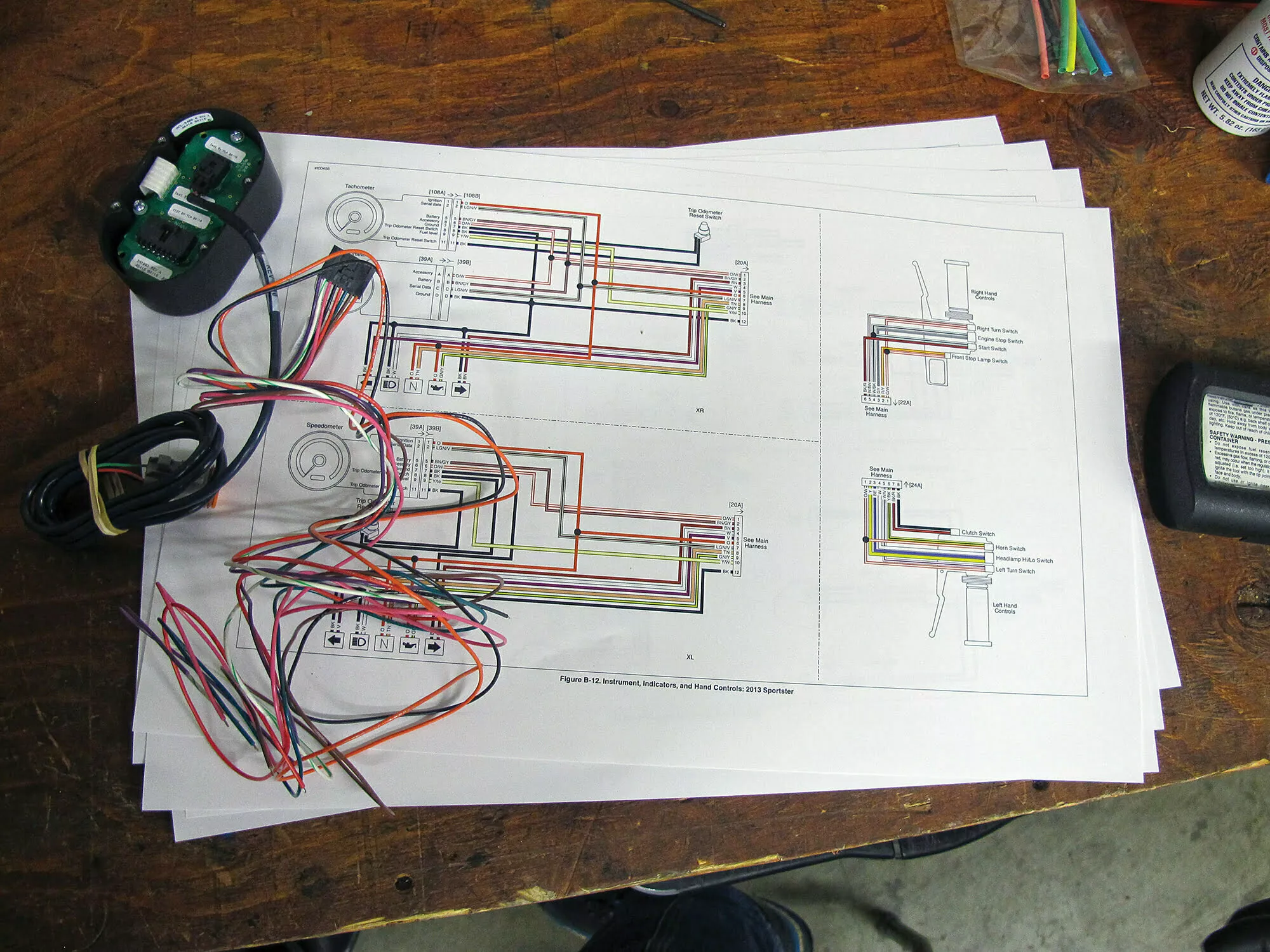 Digital Speedometer Conversion Wiring And Sensor Integration