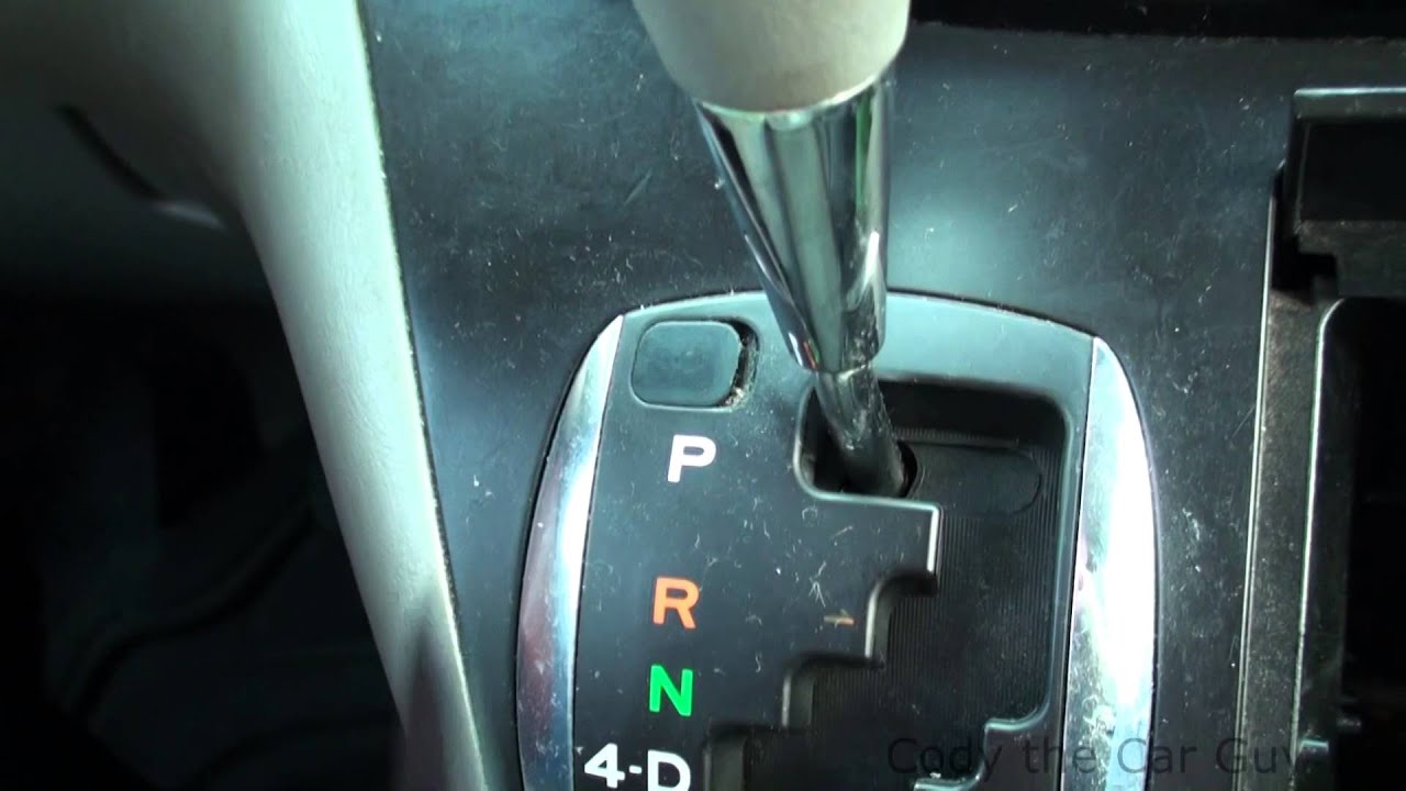 How To Get A Dead Car Into Neutral Dead battery cant get your car in neutral well this will help - YouTube