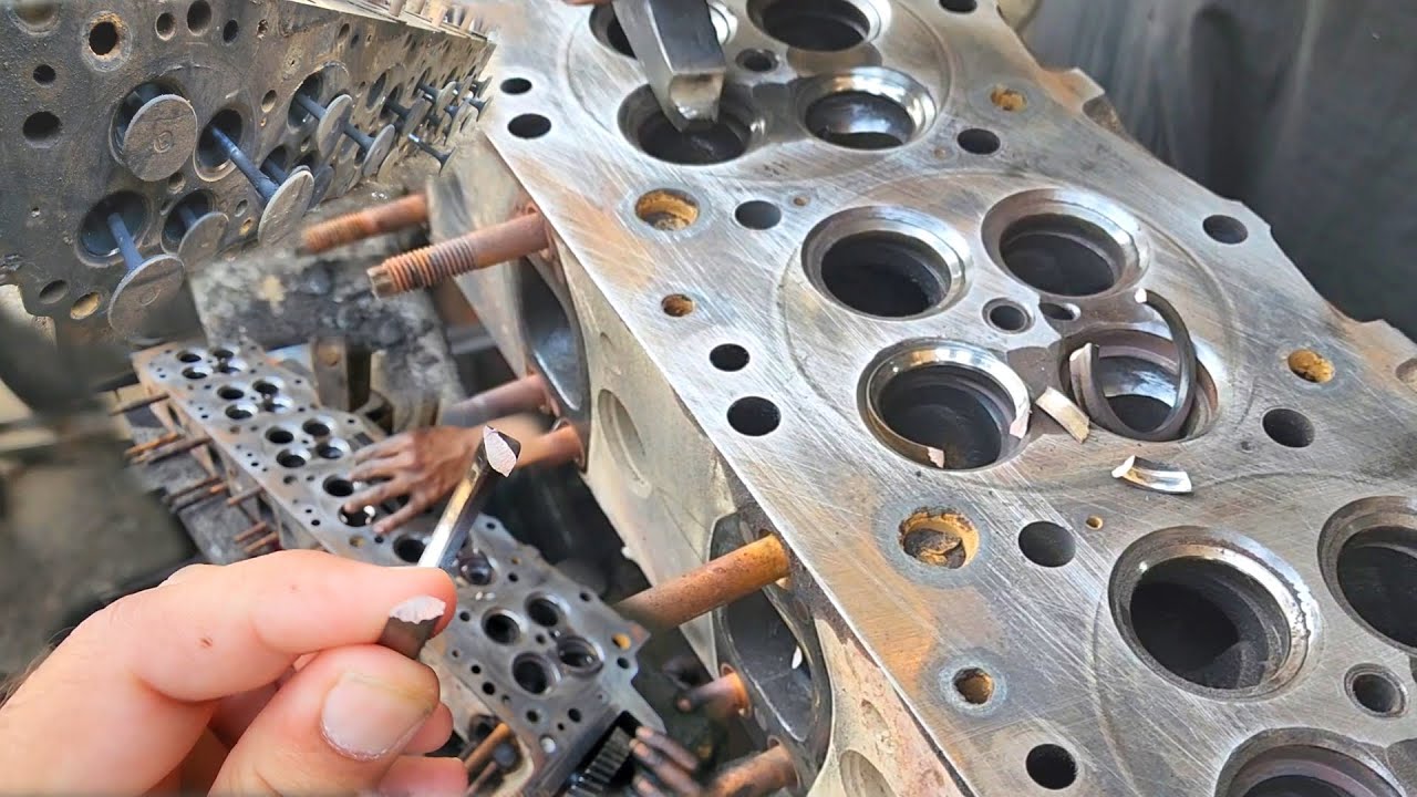 How To Fix A Dead Cylinder Dead Cylinder Head Repair | How To Restore Cylinder Head | Complete