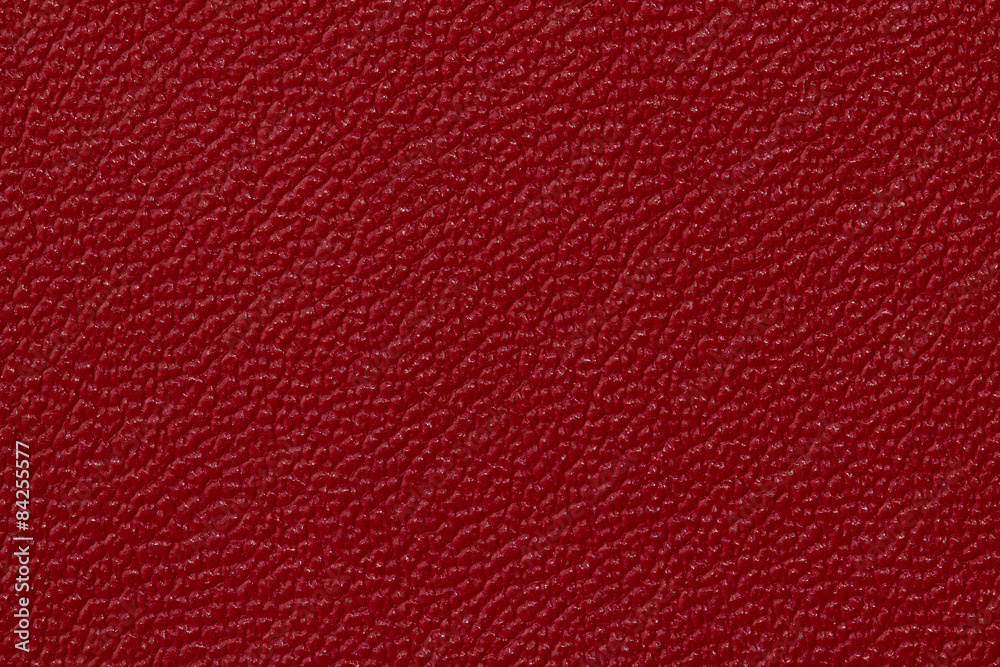 What Does Red Leather Look Like