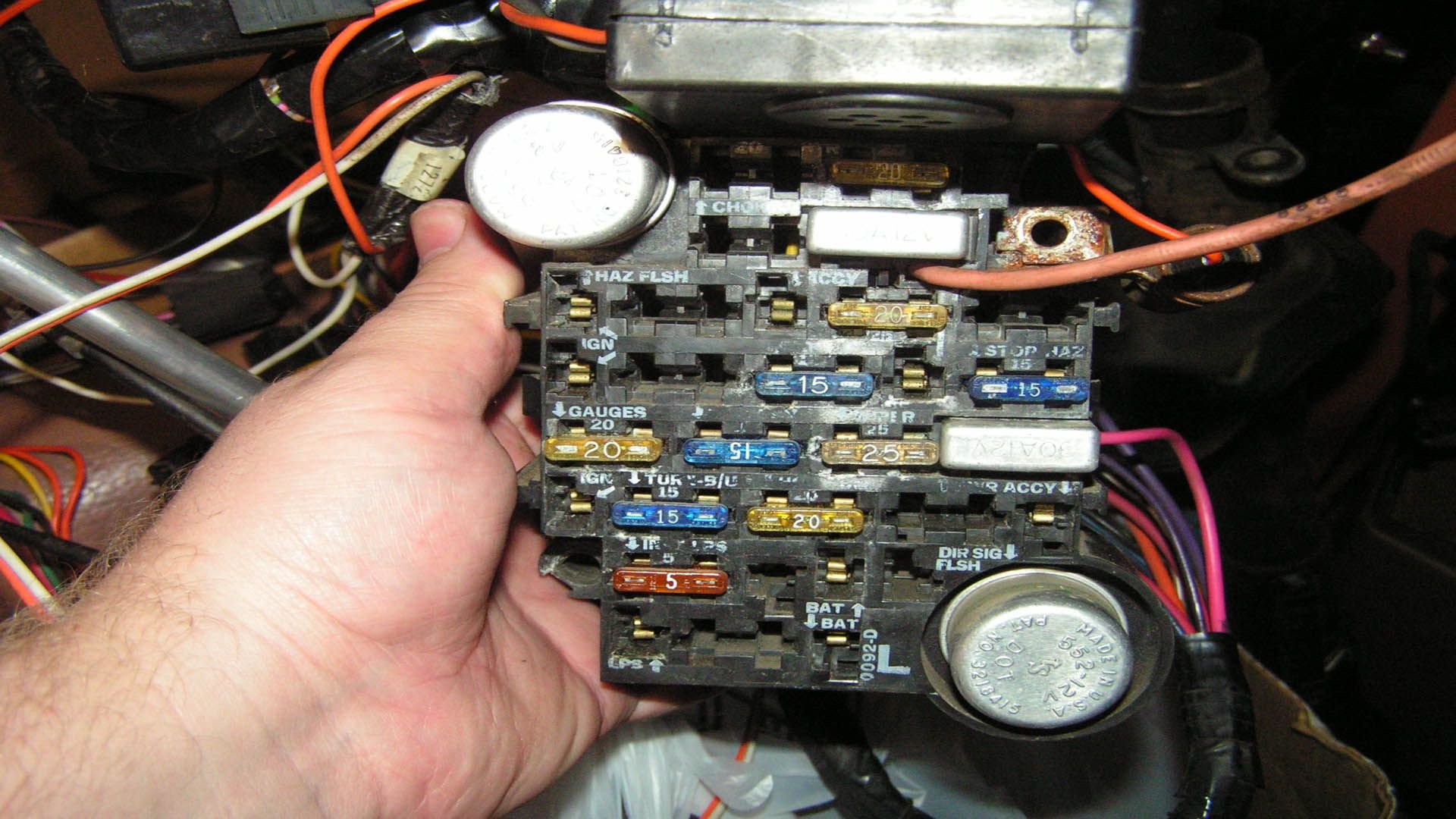 1989 Chevy Silverado Fuse Box Diagram