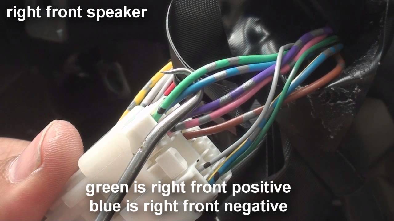 97 Toyota Camry Radio Wiring Diagram