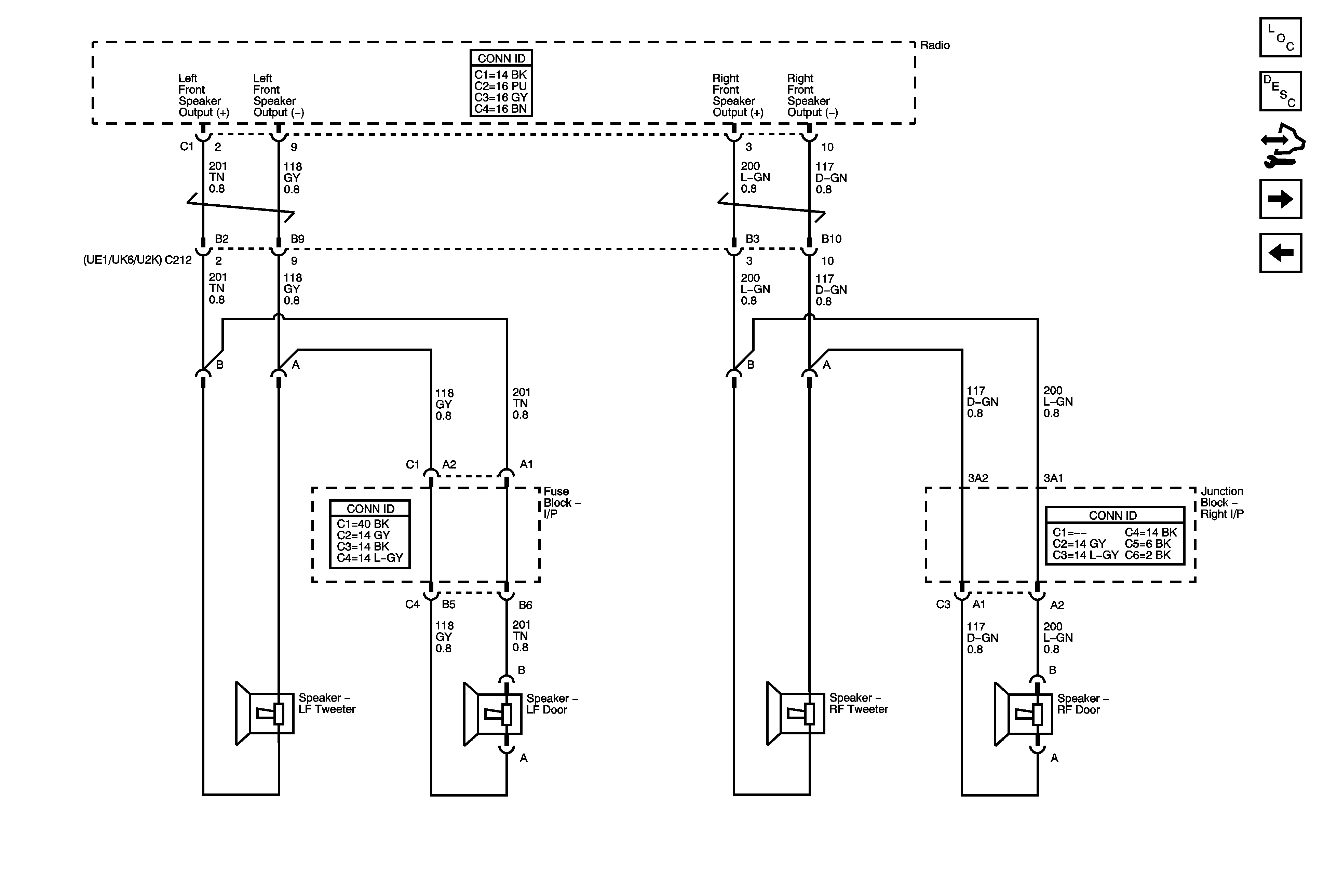 2000 Chevy Tahoe Radio Wiring Diagram