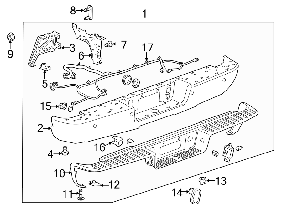 2001 Chevy Silverado 1500 Parts Diagram