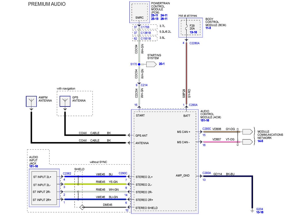 2004 Ford F150 Stereo Wiring Diagram