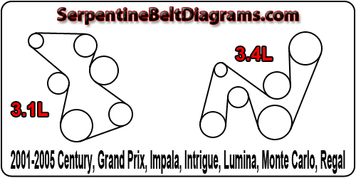 04 Grand Prix Serpentine Belt Diagram