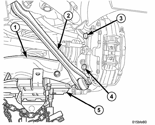 Dodge Charger Rear Suspension Diagram