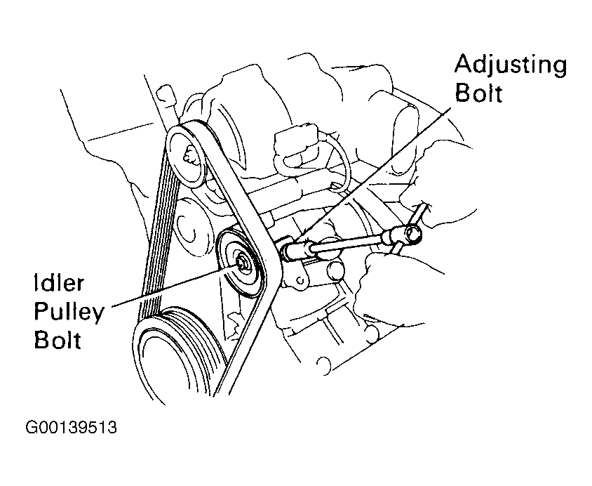 2008 Toyota Camry 2.4 Serpentine Belt Diagram