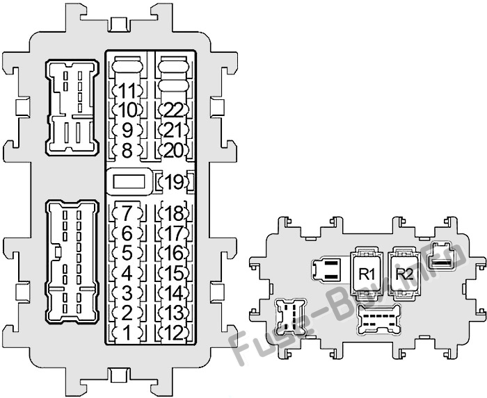 2010 Nissan Frontier Fuse Box Diagram