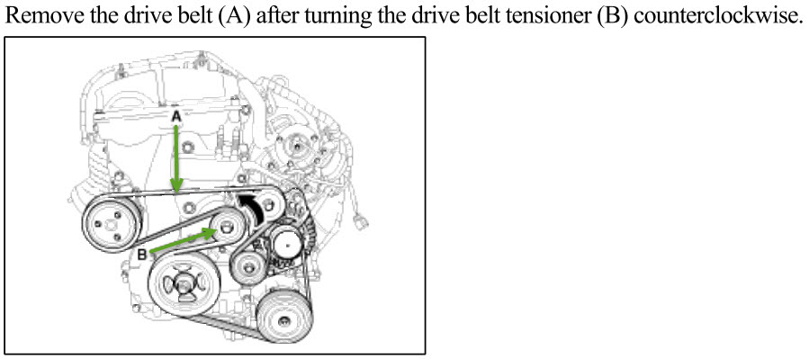 2012 Kia Forte Serpentine Belt Diagram