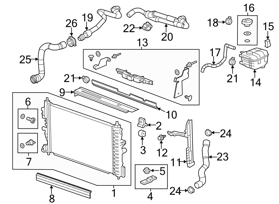 2014 Chevy Cruze Coolant System Diagram