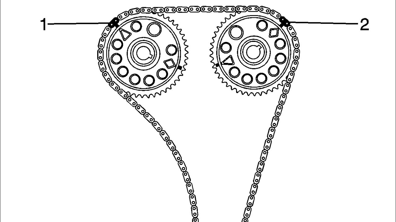 Gmc Diagram 2.4 Ecotec Timing Chain Marks