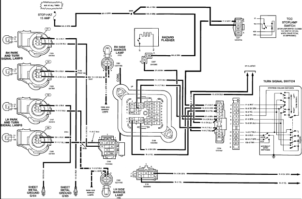 1996 Chevy Silverado Brake Light Switch Wiring Diagram
