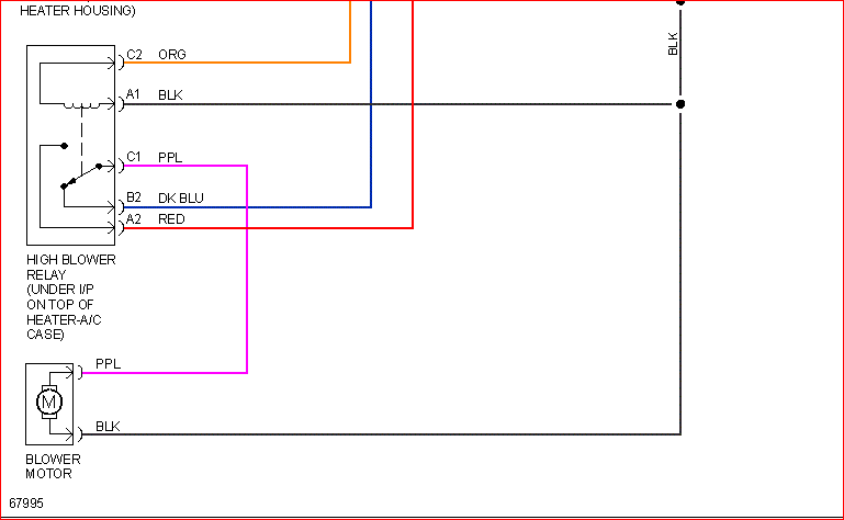 1995 Chevy Silverado Blower Motor Wiring Diagram