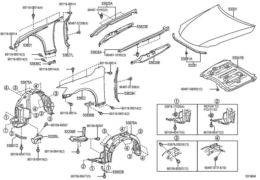 Mazda 3 2007 Wheel Well Parts Diagram