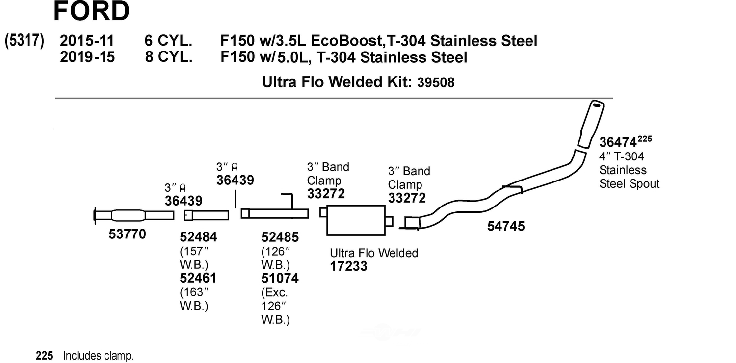 2013 Ford F150 Ecoboost Exhaust System Diagram