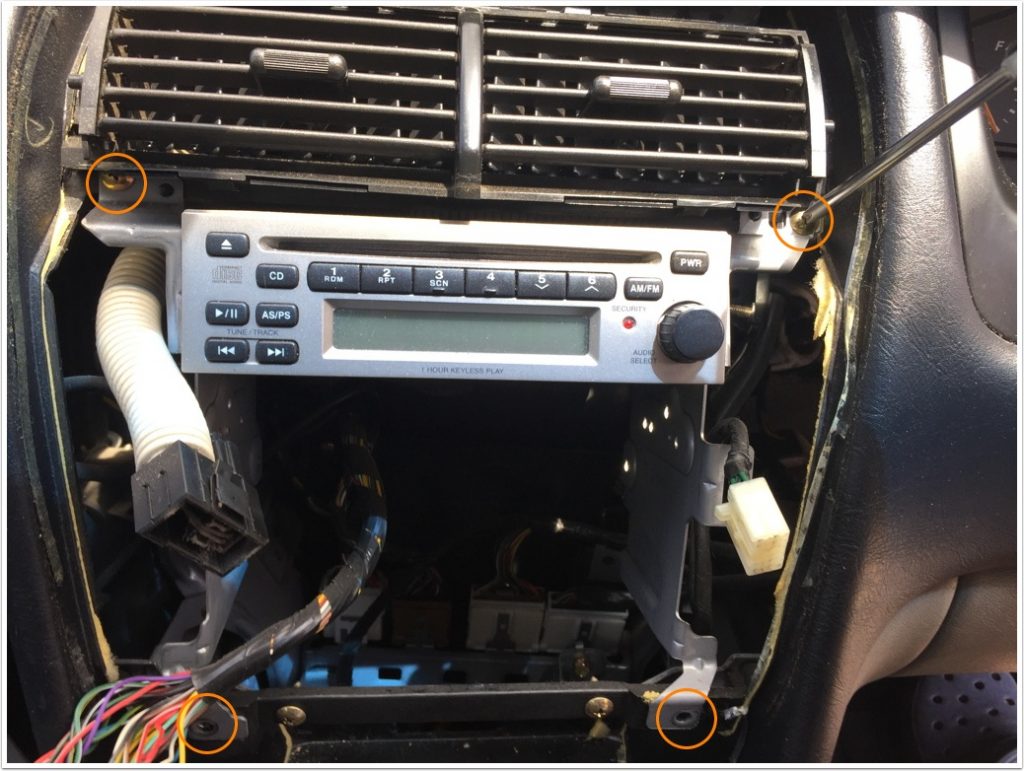 How To Remove Car Cd Player [DIAGRAM] How To Remove Original Car Cd Player From Mitsubishi Magna
