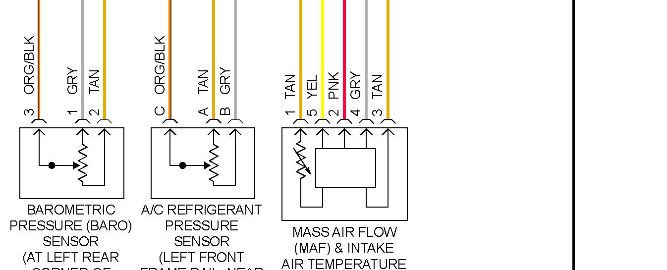 Wiring Diagram Mass Air Flow Sensor